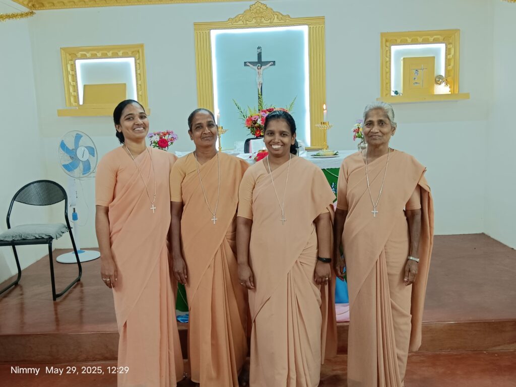 St Joseph's Convent, Doddagajanur - Community Sisters- 2025